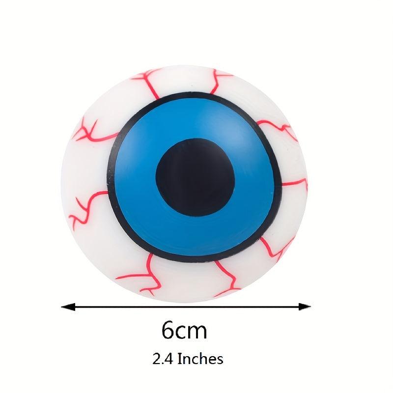 Horror Eyeball TPR Decompression Eye Bead Ball Tricky Toy
