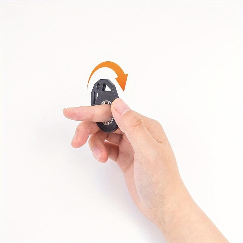 Rotating Metal Fidget Keychain Stress Relief Toy
