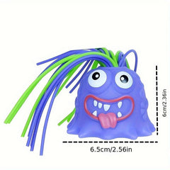 Stress-Relief Little Monster Hair Pulling Toy - Random Color