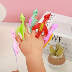 Catapult Dinosaur Finger Dart Toy Funny Novelty Gift