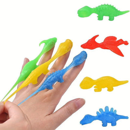 Catapult Dinosaur Finger Dart Toy Funny Novelty Gift