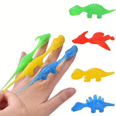 Catapult Dinosaur Finger Dart Toy Funny Novelty Gift