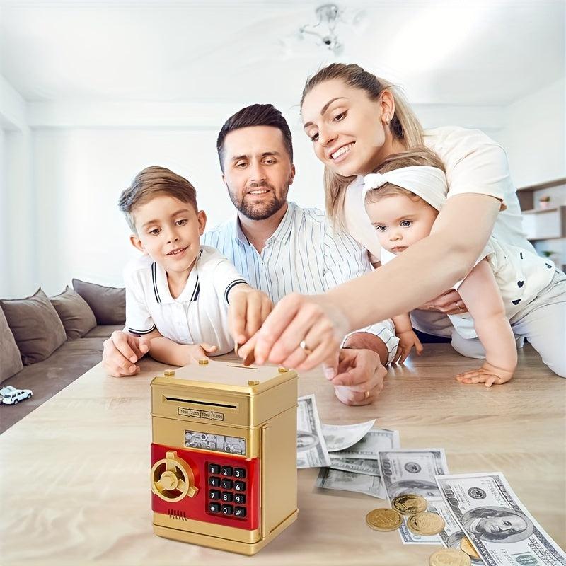 Kids Electronic Password Money Banks ATM Coin Bank