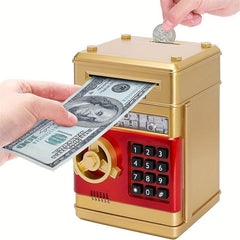 Kids Electronic Password Money Banks ATM Coin Bank