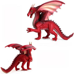 Red Warcraft Dragon Model Ornament - Anime Statue Gift