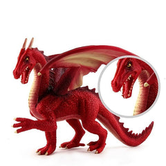 Red Warcraft Dragon Model Ornament - Anime Statue Gift