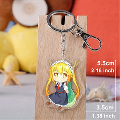 Anime Figure Keychain Acrylic Toy Manga Comic
