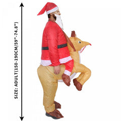 Inflatable Reindeer Costume Adult Size