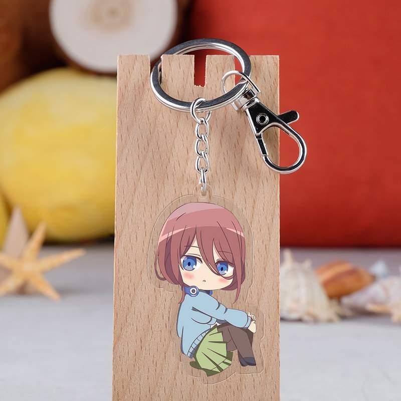 Anime Keychain Key Chain Five Girls Manga Toys