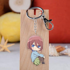 Anime Keychain Key Chain Five Girls Manga Toys