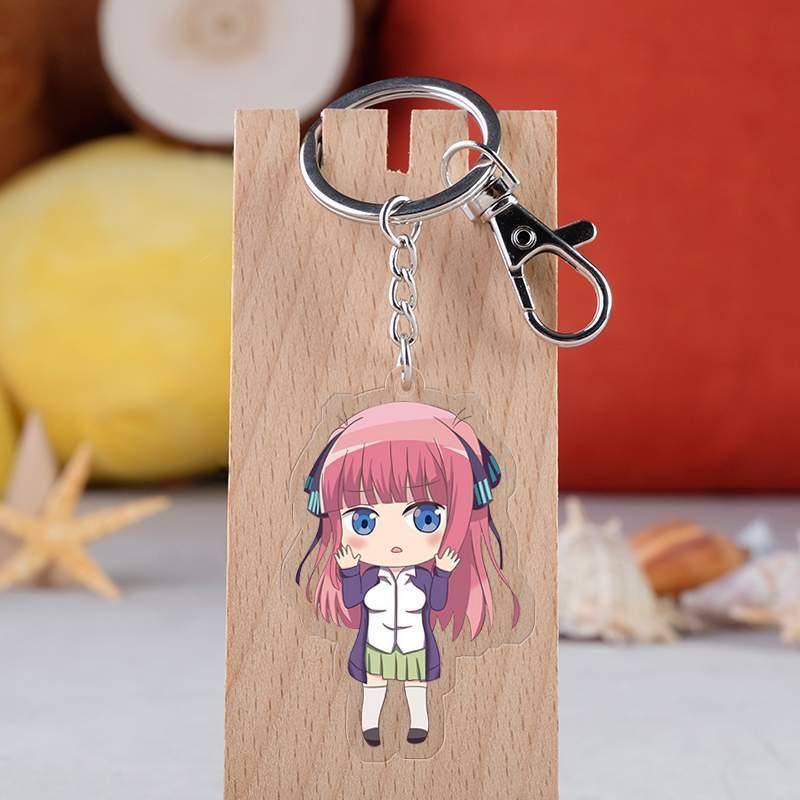 Anime Keychain Key Chain Five Girls Manga Toys
