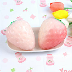 2Pcs Strawberry Stress Relief Toys for Anxiety and Relaxation