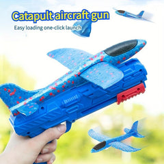 Toy Gun Foam Soft Bomb Airplane Glider Outdoor Toy