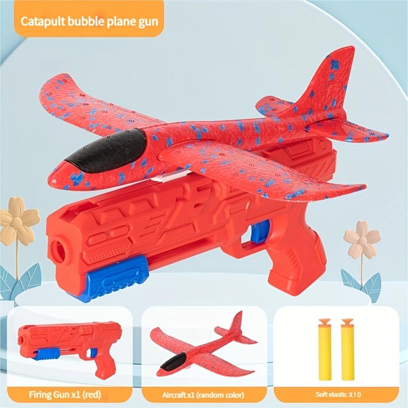 Toy Gun Foam Soft Bomb Airplane Glider Outdoor Toy