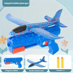 Toy Gun Foam Soft Bomb Airplane Glider Outdoor Toy