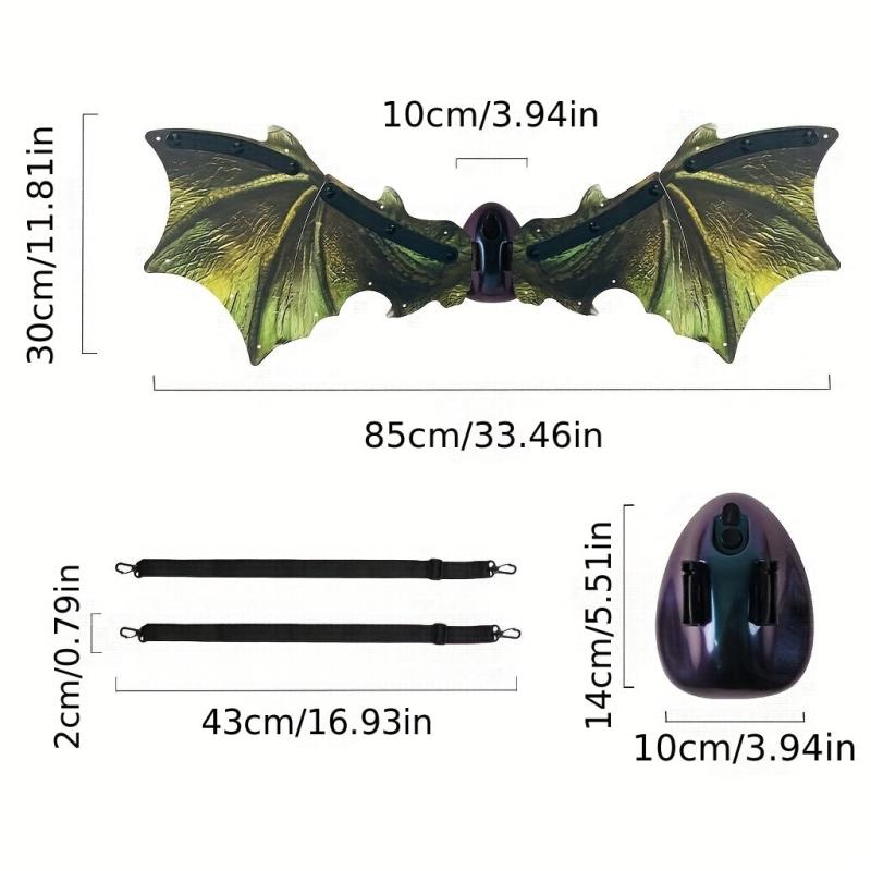 Halloween Cosplay Wings Dark Wings Party Holiday Toys
