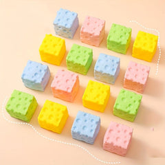 Simulated Block Cheese Squeezing Toy for Stress Relief - Work & School Students