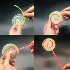 4pcs Fluorescent Stick Lollipop Light up Toy