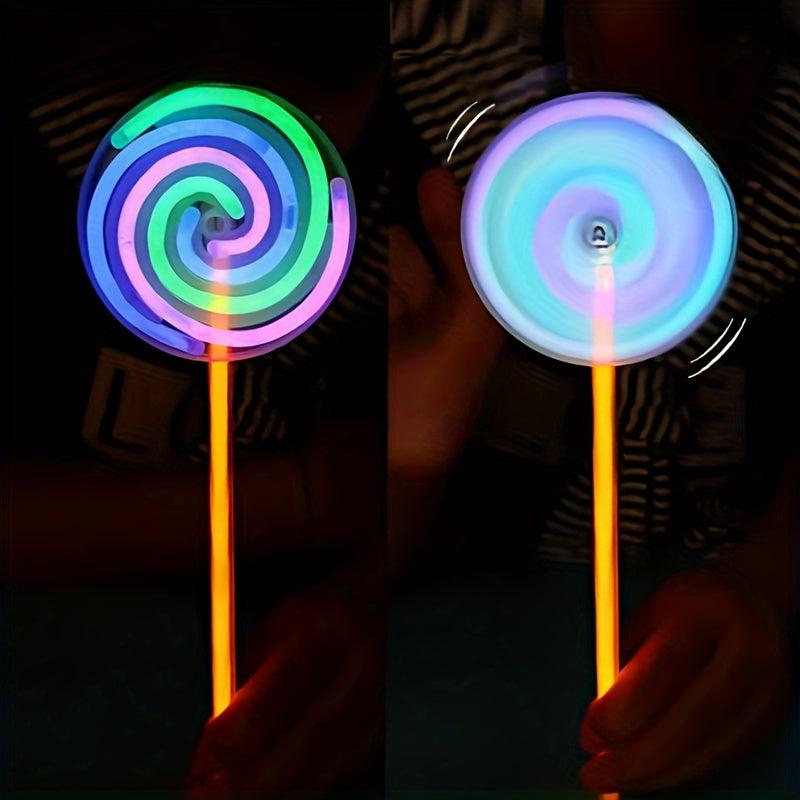 4pcs Fluorescent Stick Lollipop Light up Toy