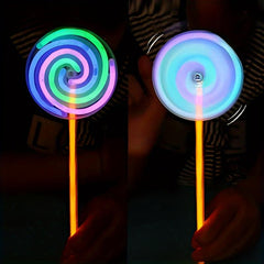 4pcs Fluorescent Stick Lollipop Light up Toy