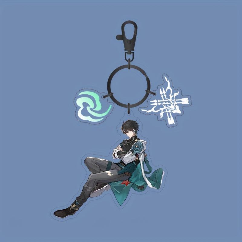 Acrylic Anime Character Keychain Decor