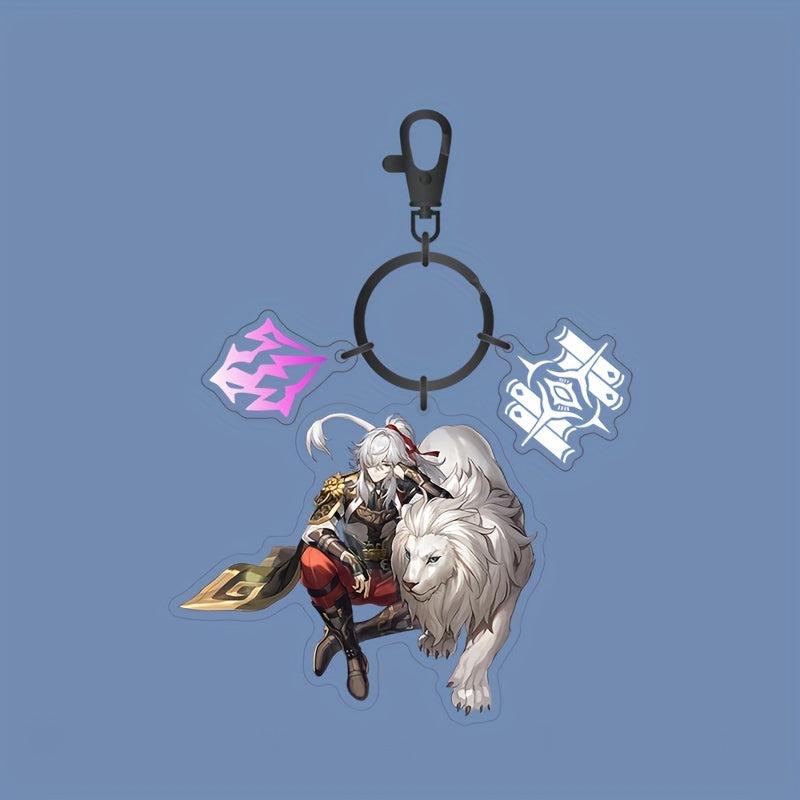 Acrylic Anime Character Keychain Decor