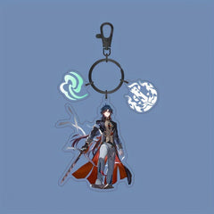 Acrylic Anime Character Keychain Decor