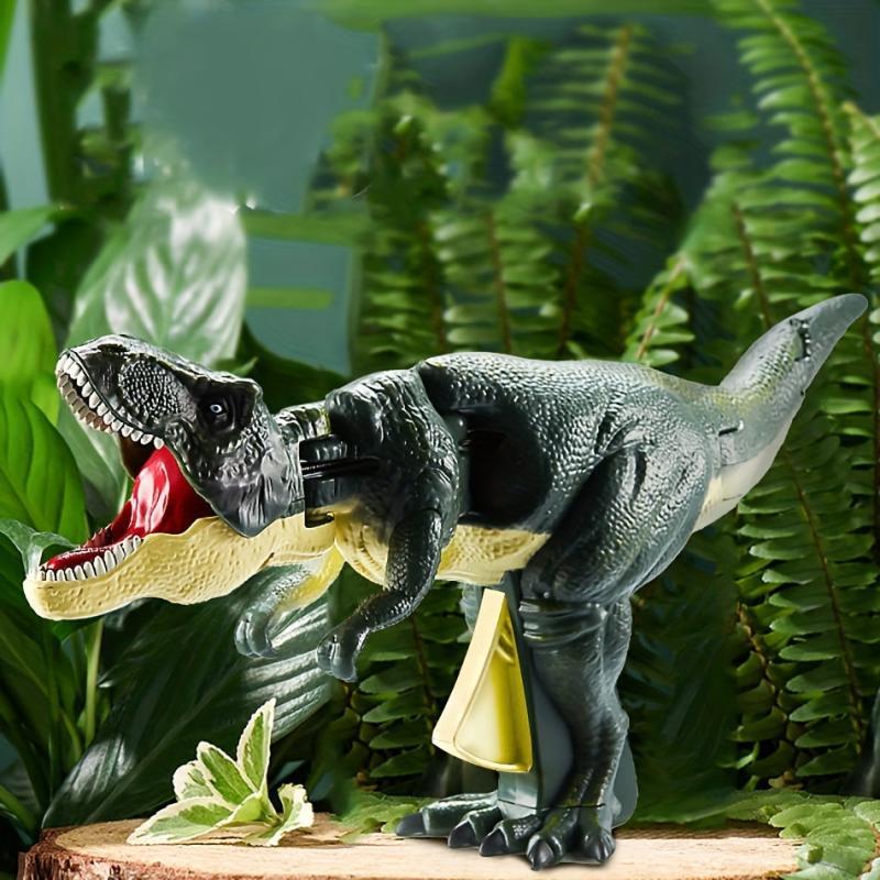 Dino Telescopic Spring Clip Toy for Decompression Tricks