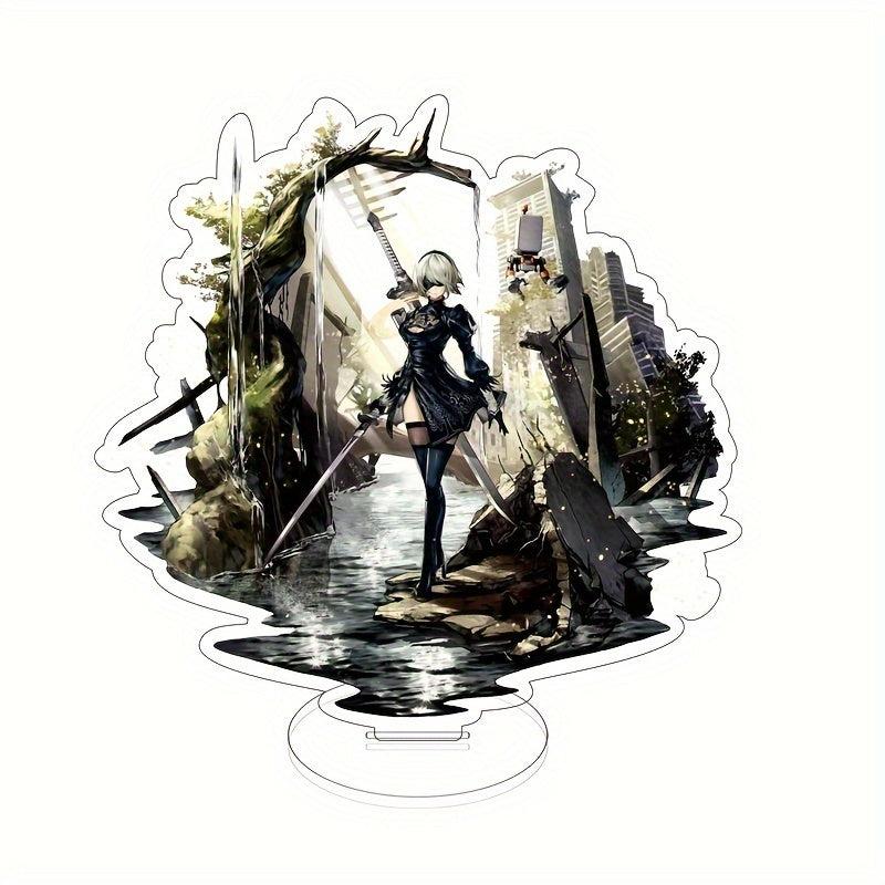 15 cm Games Characters 2D Acrylic Standing Figure Toys