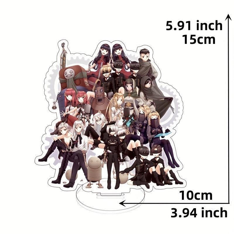 15 cm Games Characters 2D Acrylic Standing Figure Toys