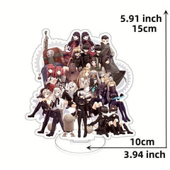 15 cm Games Characters 2D Acrylic Standing Figure Toys