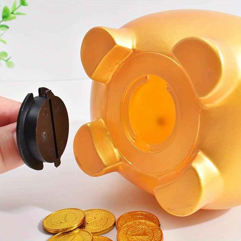 Golden Pig Piggy Bank Creative Gift Piggy Bank Advertising Gift