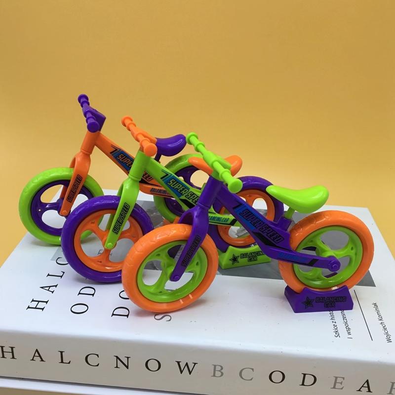 DIY Assembled Building Blocks Bicycle Static Ornaments Toy
