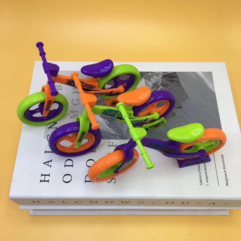 DIY Assembled Building Blocks Bicycle Static Ornaments Toy