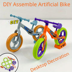 Plastic Balance Bicycle Finger Game Toy - Creative Desk Decor