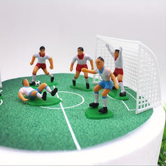 Football Game Characters Cake Topper for Birthday Party