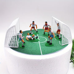 Football Game Characters Cake Topper for Birthday Party