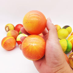 Soft Touch Fruit Sponge Ball Creative Stress Relief Toy