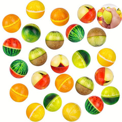Soft Touch Fruit Sponge Ball Creative Stress Relief Toy