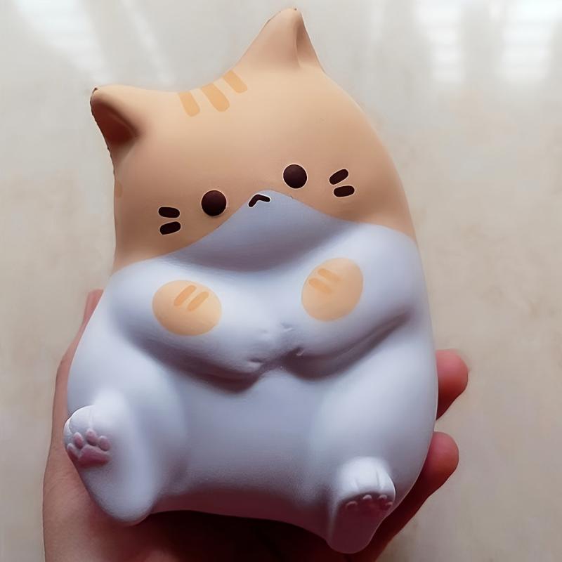 Funny Cartoon Cat Decompressing Toy for Work