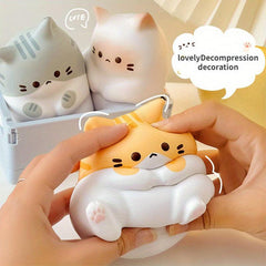 Funny Cartoon Cat Decompressing Toy for Work
