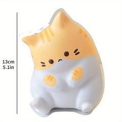 Funny Cartoon Cat Decompressing Toy for Work