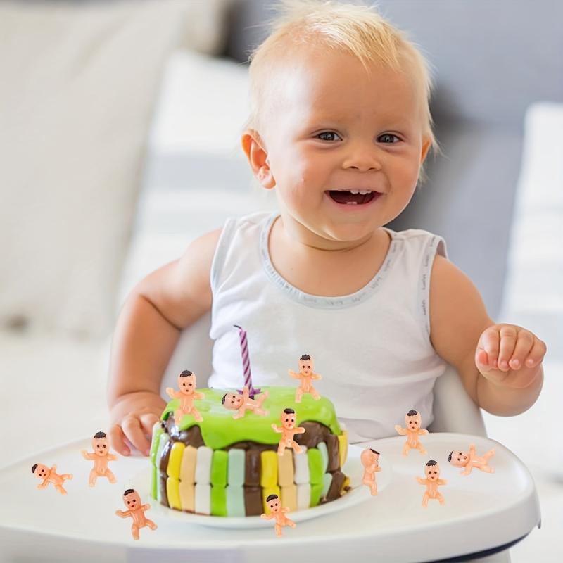 40pcs Mini Plastic Baby Shower Ice Cube Game Party Decoration
