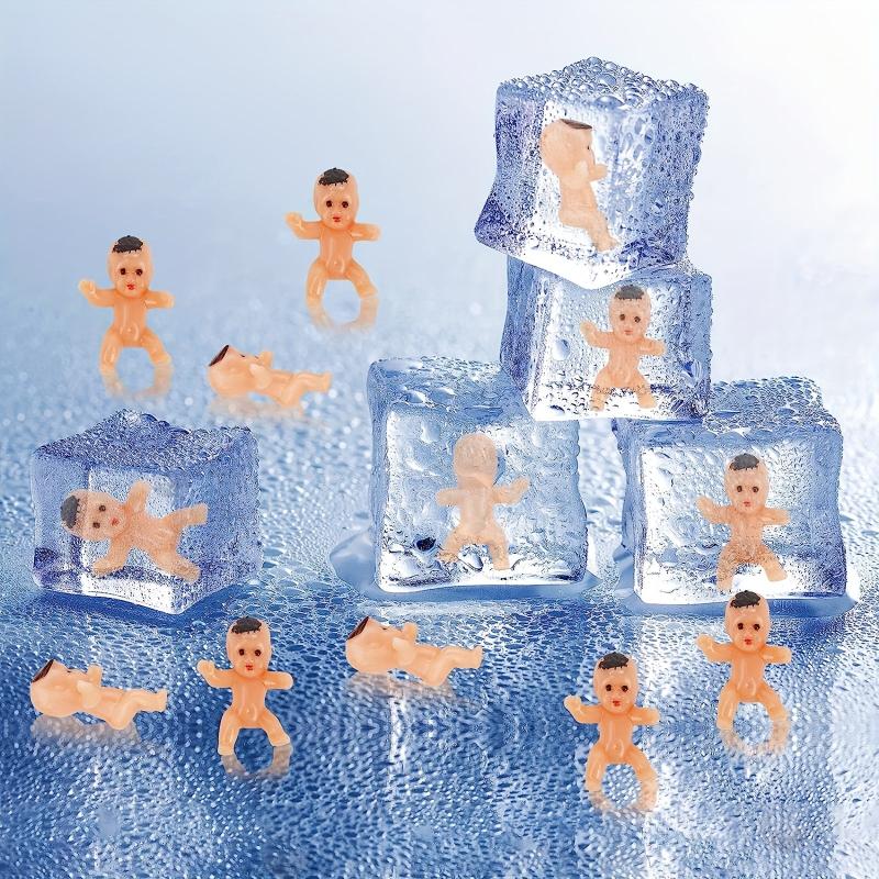 40pcs Mini Plastic Baby Shower Ice Cube Game Party Decoration