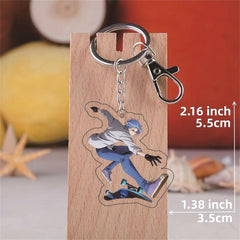 5 49 Cm Anime Keychain Figure Decoration Toys Collectibles
