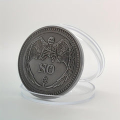 Decision Coin With Acrylic Clear Case - Fun Golden plated Coin