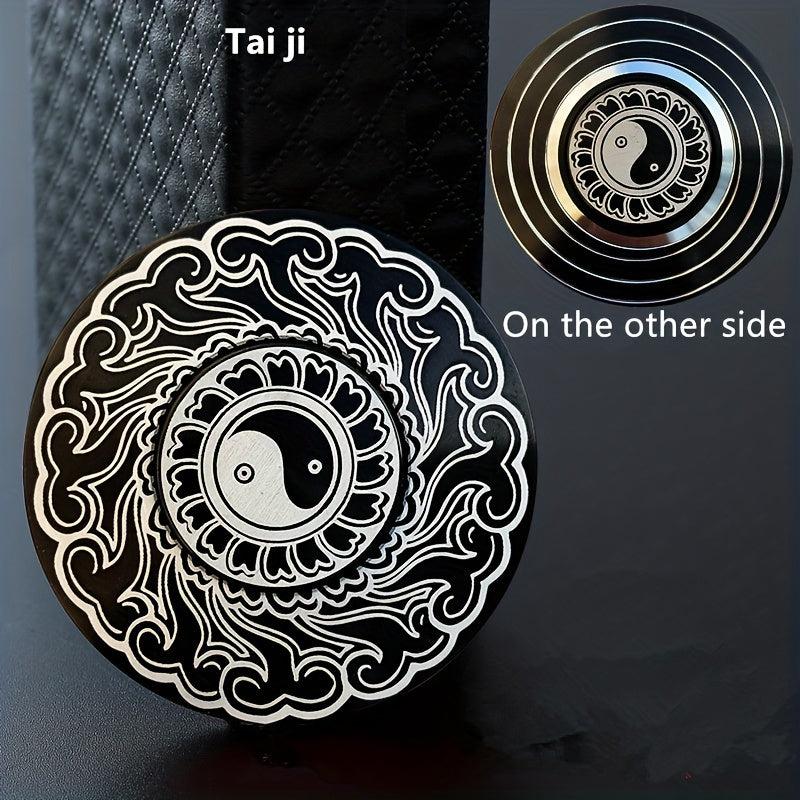 Alloy Chinese Style Fingertip Gyroscope Rotator Anti Anxiety Toy