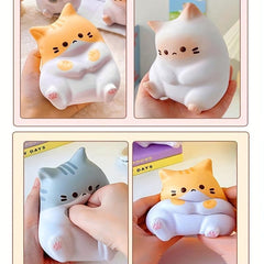 Cat Slow Rebound Vent Toy Office Decor