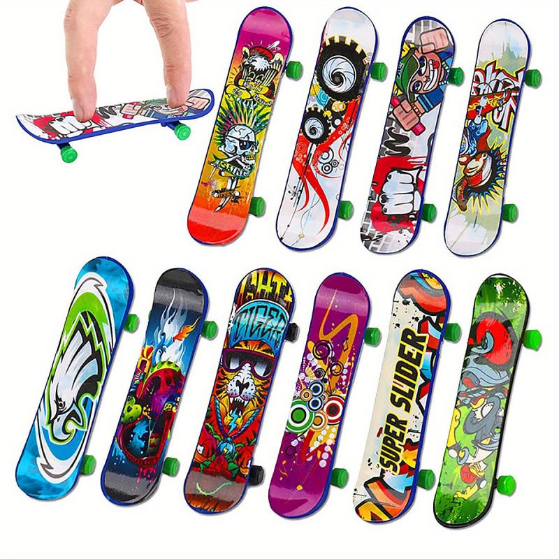 Finger Skateboard Inertia Toy Desktop Decompression Work Filling Puzzle Toy