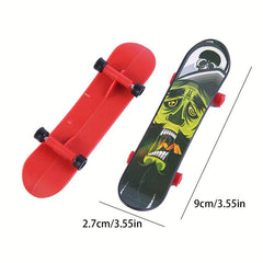 Finger Skateboard Inertia Toy Desktop Decompression Work Filling Puzzle Toy